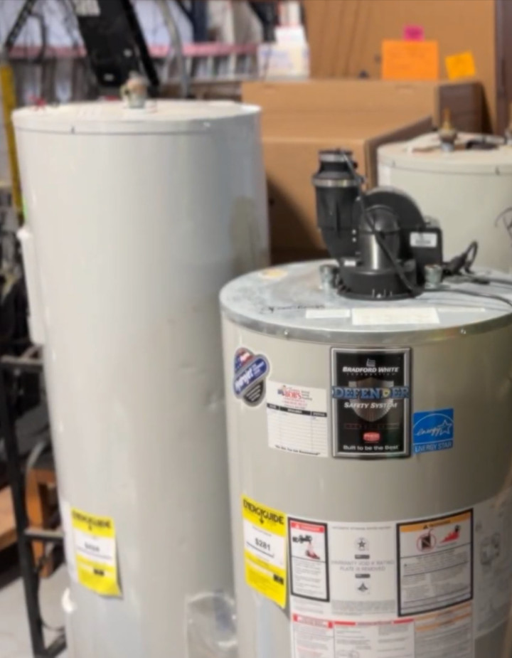 tank water heater installation